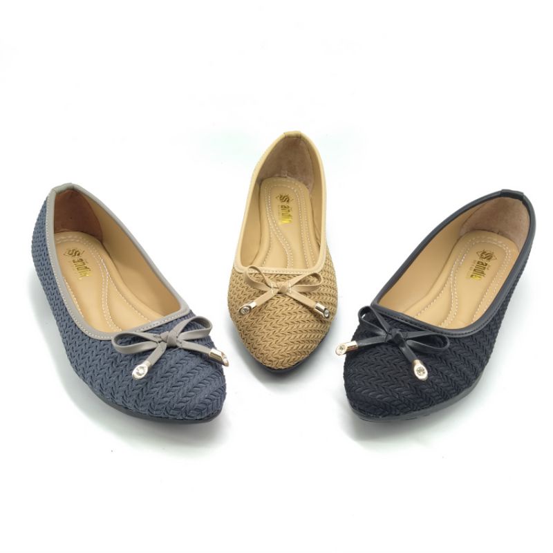 ANDIS Sepatu Flatshoes Wanita Pansus KADIXI AN45