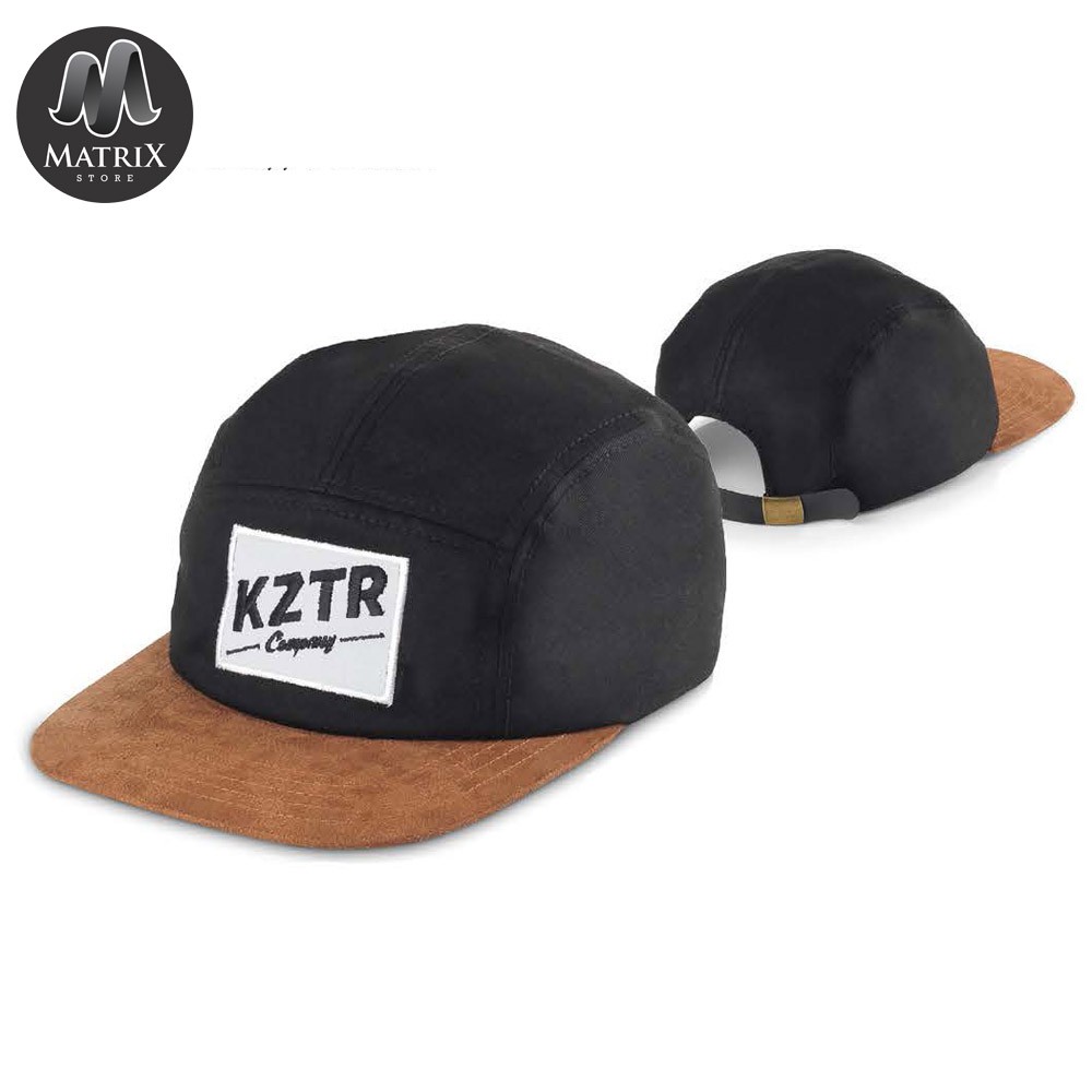 Topi Snapback Distro Keren Pria Hitam Cokelat - Topi Pria Original - Topi Premium - Topi Snapback
