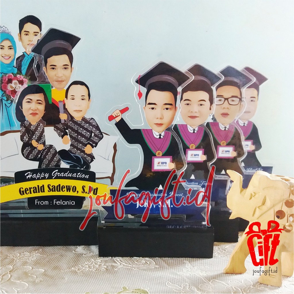 Plakat Unik Custom Wisuda
