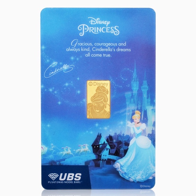 Cinderella UBS Disney Princess bisa spayleter