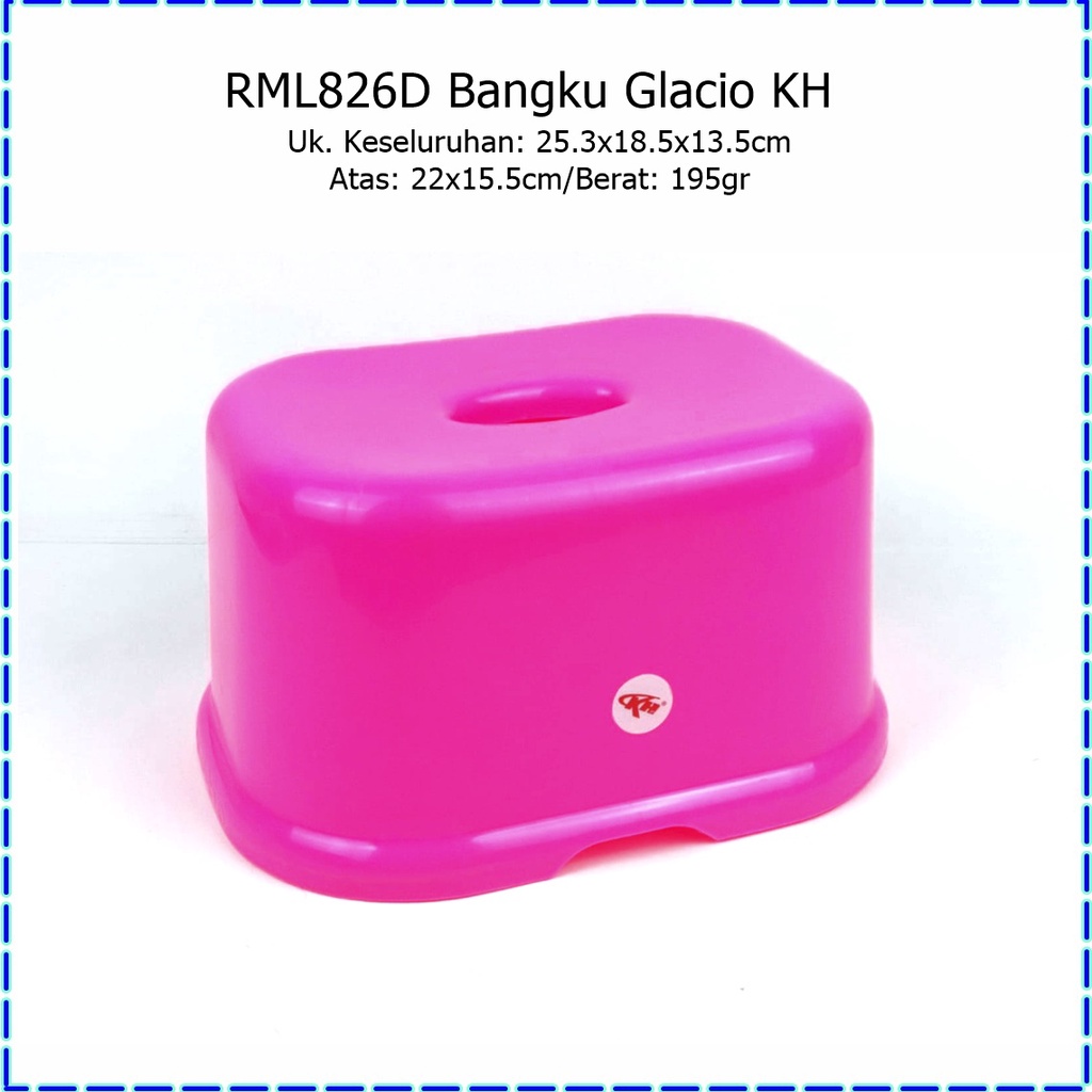 RML826D Bangku/Dingklik/Kursi Jongkok Glacio KH