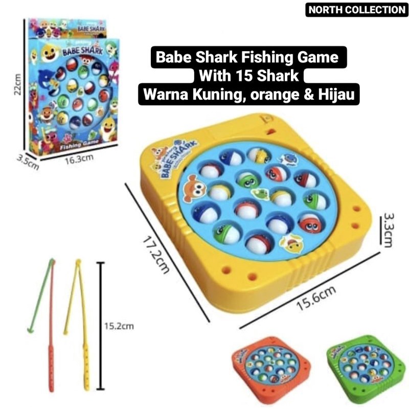 Baby Shark Fishing Game