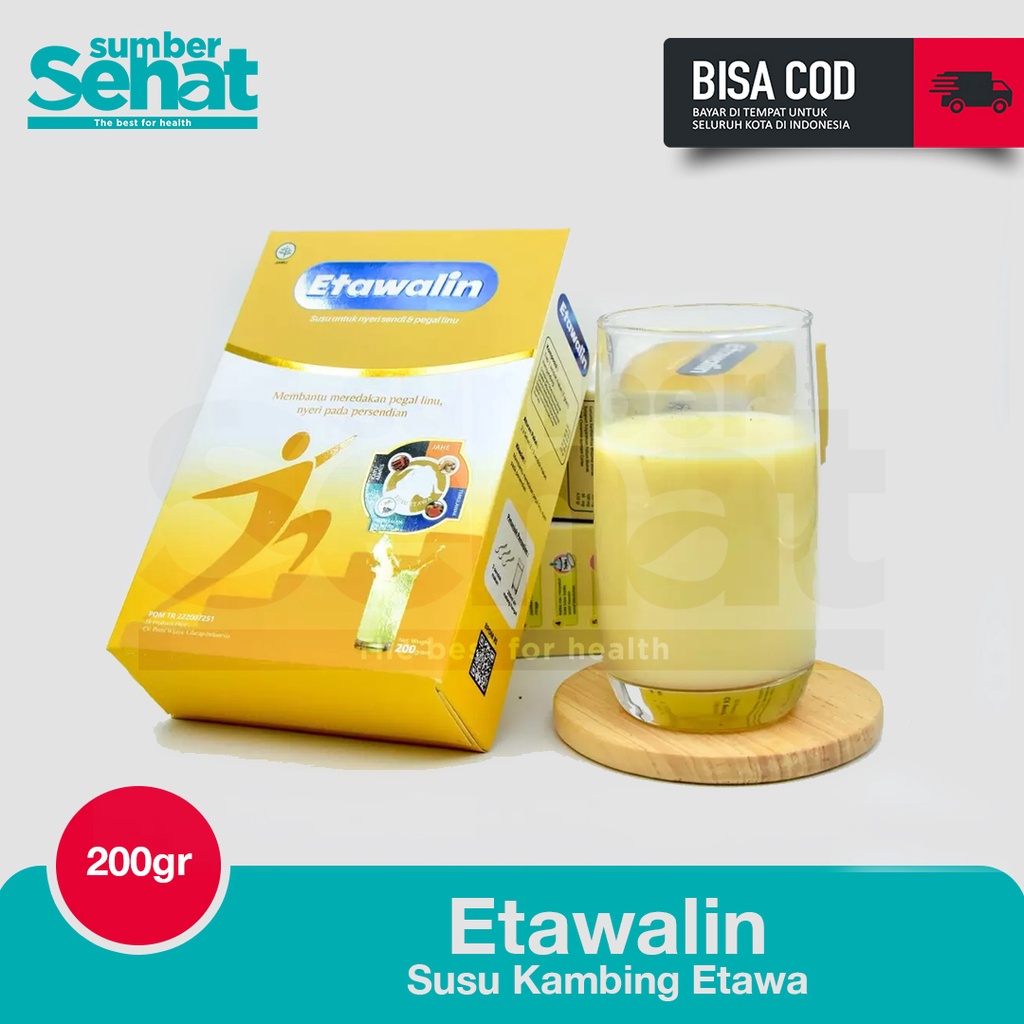 

Etawalin Susu Kambing Etawa Original 200gr Etawalin susu asam urat Atasi nyeri sendi, pinggang, lutut Etawali platinum