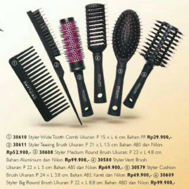 

Aneka Brush ( Vent / Round)