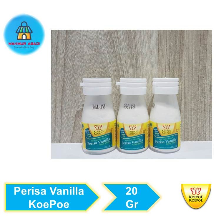 

Koepoe Koepoe Vanili PWD Penguat Aroma Makanan [20 g] || Makmur Abadi Offcial Store
