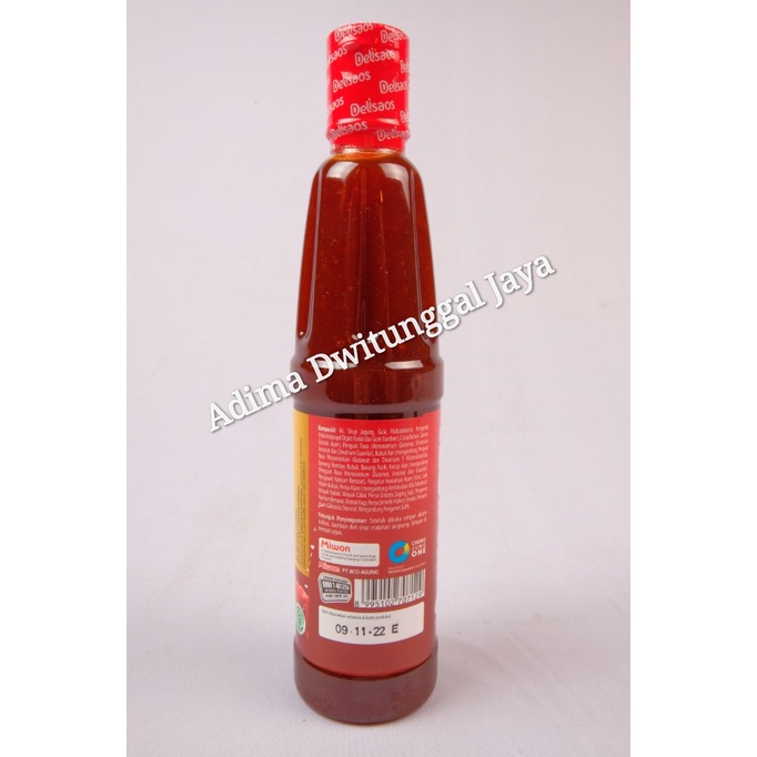 MamaSuka Delisaos Hot Lava / Saus Sambal Pedas 260ml