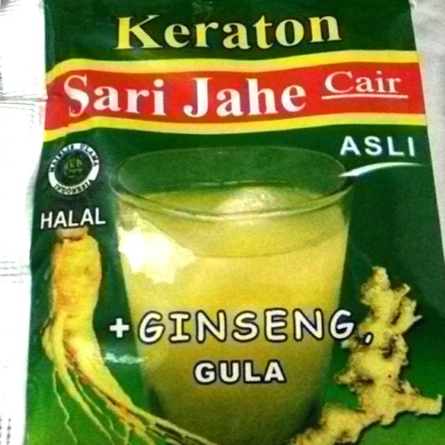 

Keraton Jahe Sari Jahe Asli dan Ginseng, Gula 30ml