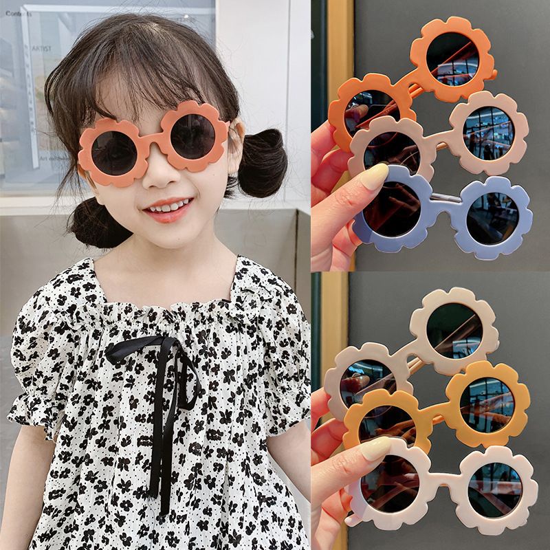 ✅Grosir Jam Senen - Kacamata Hitam  Anak New Trend/Fashion Anak Terbaru Bunga kacamata hitam High Quality Import Kacamata Fashion