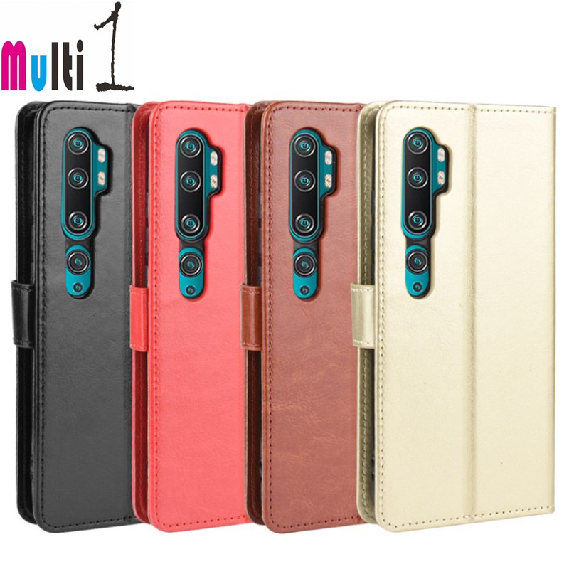 Leather Case Xiaomi Mi CC9Pro CC 9 Pro Flip Cover