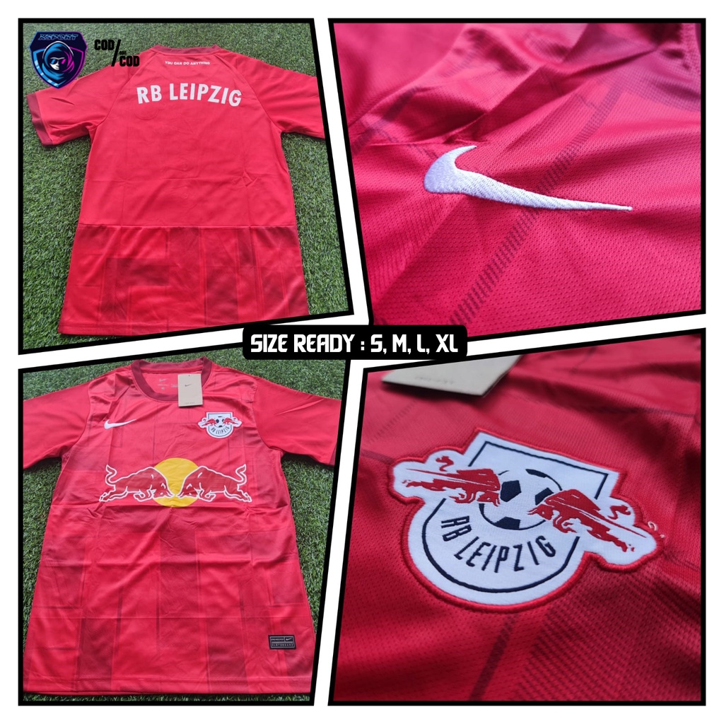JERSEY SEPAK BOLA & FUTSAL LEIPZIG AWAY 2022-2023 GRADE ORI