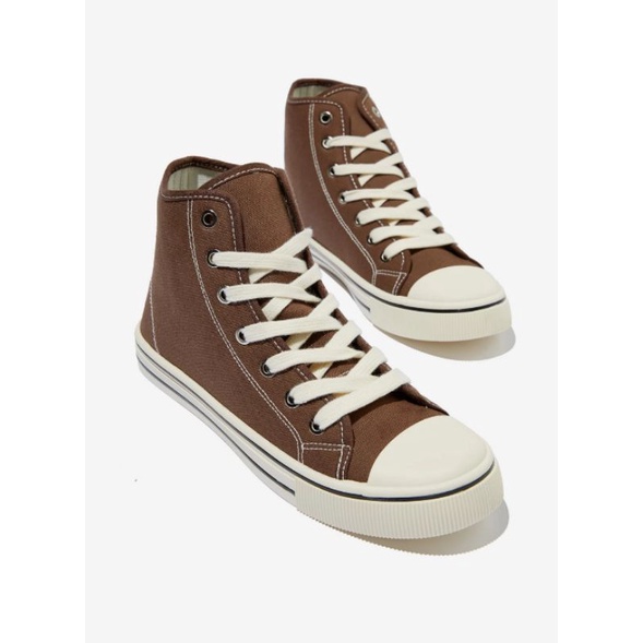 Rubi brown Harlow high top shoes