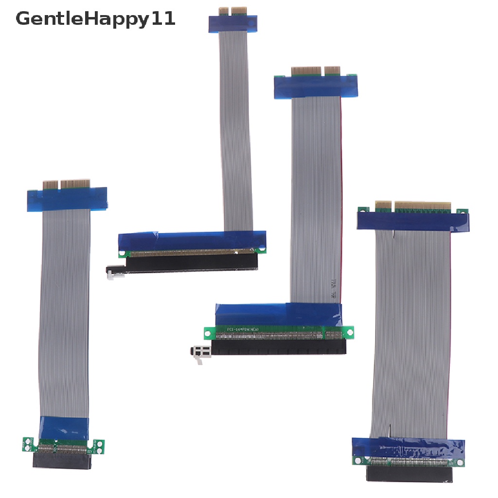 Gentlehappy Extender Riser Card PCI-E Express 16X / 8X / 4X Dengan Kabel Flexible