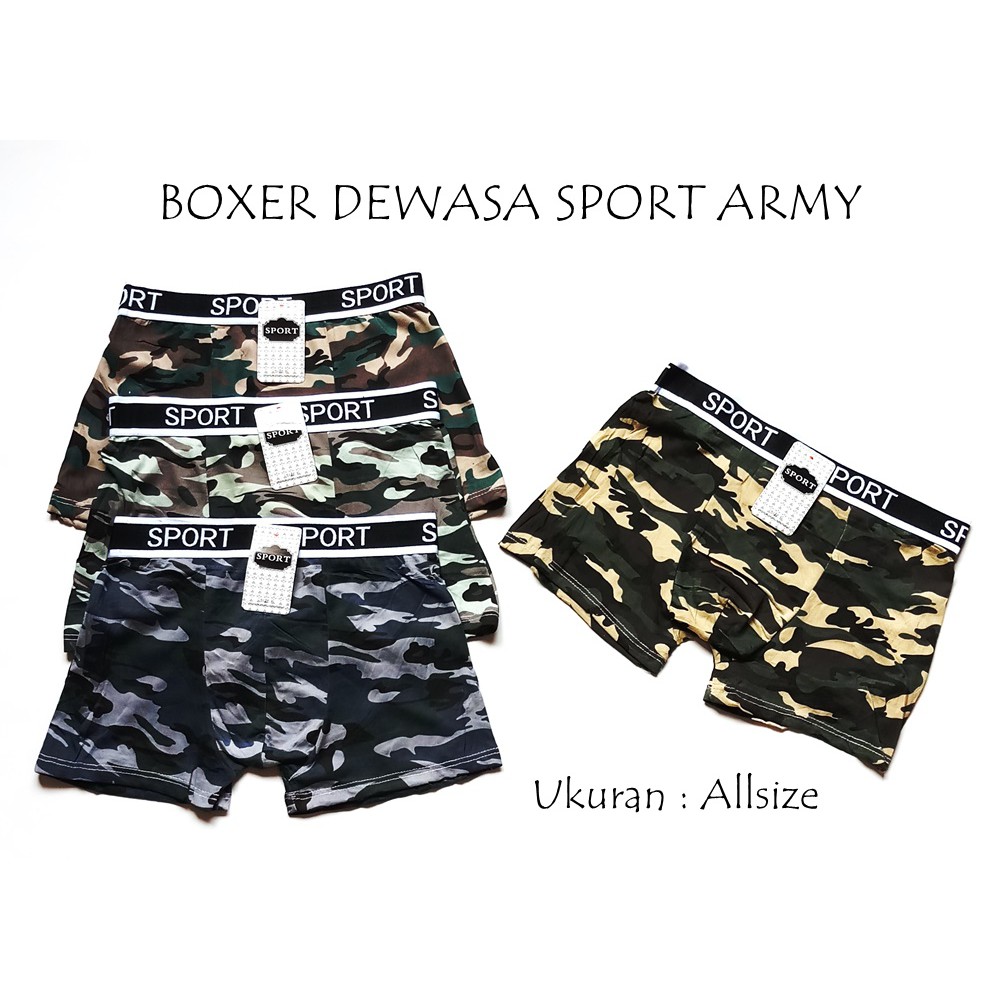 - Satuan - Boxer Pria / Celana Dalam Pria (ALLSIZE)