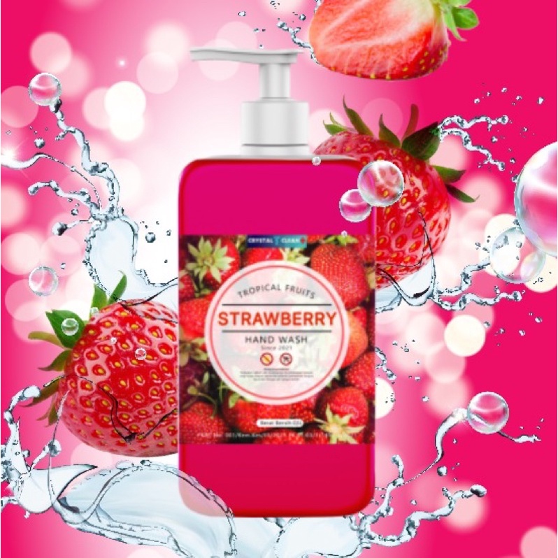 Crystal Clean Handwash (Handsoap) Sabun Cuci Tangan 500ML