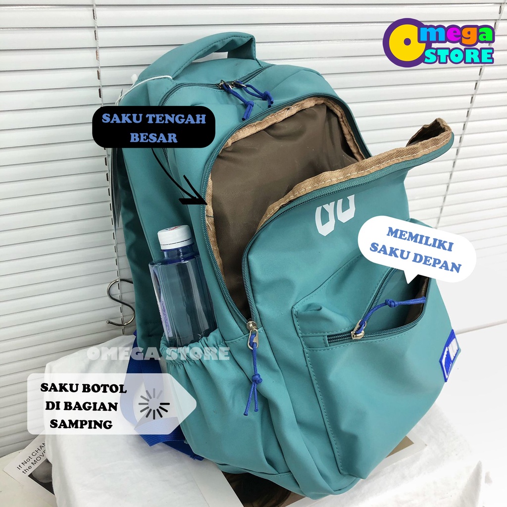 [O&amp;S] Tas Ransel Anak Sekolah TK SD SMP Unisex Desain Lucu Kekinian-OS203