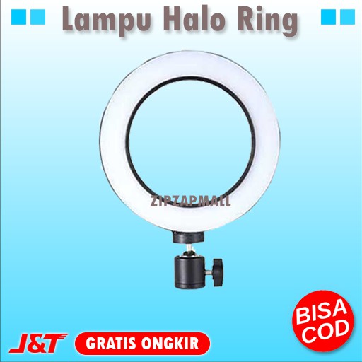 Lampu Halo Ring Light LED Kamera 8W 6 Inch - Lampu Ring Light Murah Make Up Murah Original