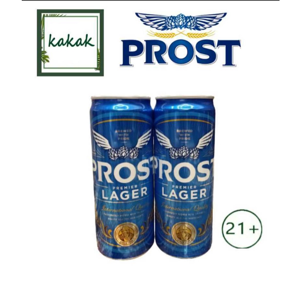 Beer Prost kaleng 320 ml beer