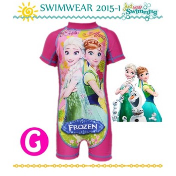 Baju renang anak motif frozen