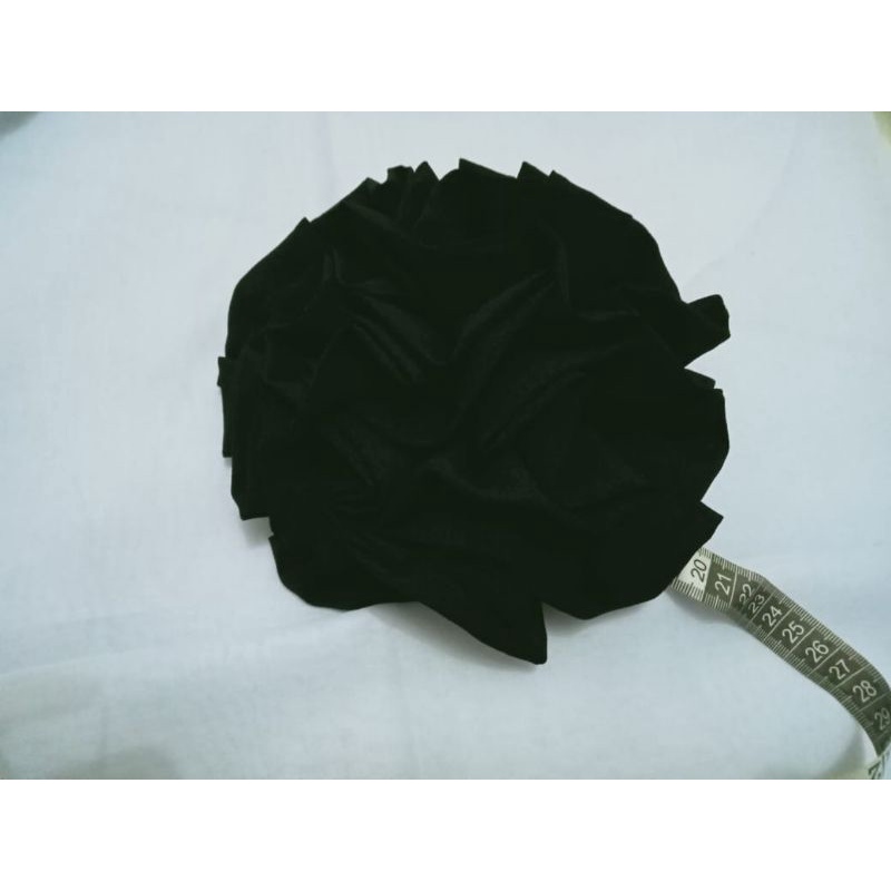 Cepol Mawar Jumbo Premium / Karet Hijab Bunga Jumbo / Cepol Mawar / Karet Cepol Turki / Karet Cepol Hijab / Ikat Rambut Mawar / Ikat Cepol Turki / Cepol Brokoki / Karet Rambut Cepol Untuk Menambah Volume Hijab / Cepolan Mawar Premium / Cemol Hijab-2