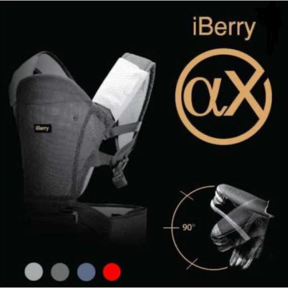 Makassar ! Baby Carrier Hipseat / Gendongan Bayi IBerry 2 in 1 AXT05