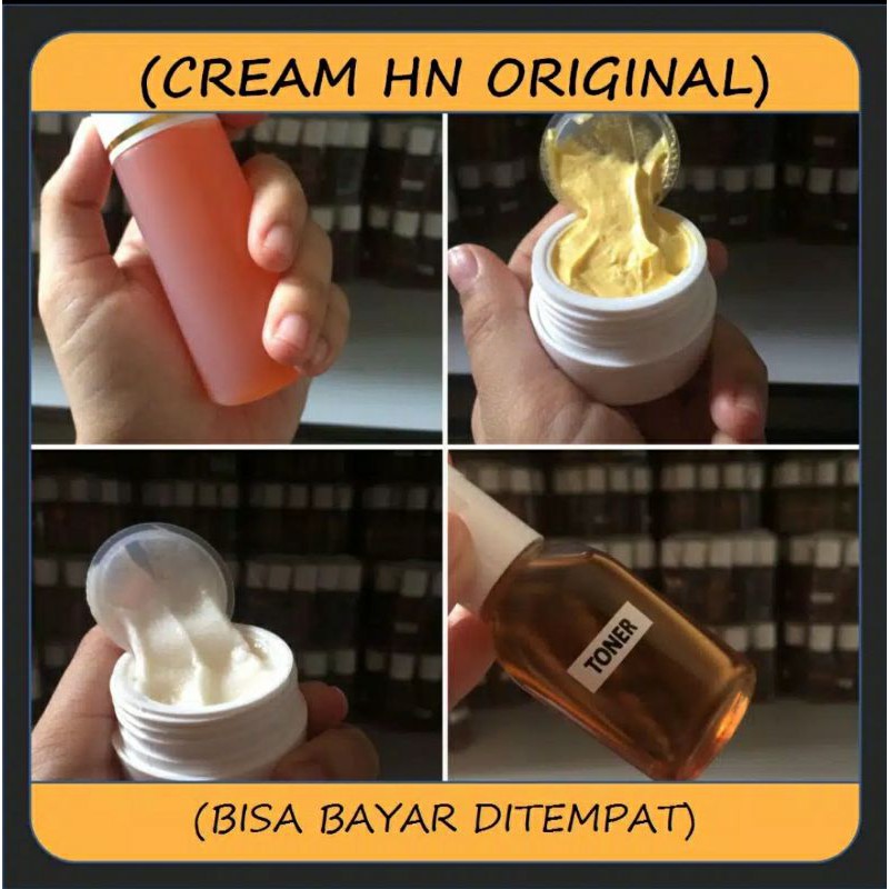 Paket Kumplit Krim HN 20g Dr Hetty Nugrahati 100% Original - Cream HN Original Emboss