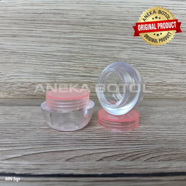 POT CREAM ACRYLIC 5 GRAM PINK BENING / POT MN / POT IMPORT MURAH