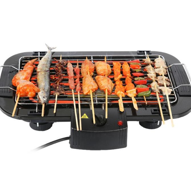 Griller Elektrik Alat Bakar Sate BBQ Kompor Listrik BBQ Indoor