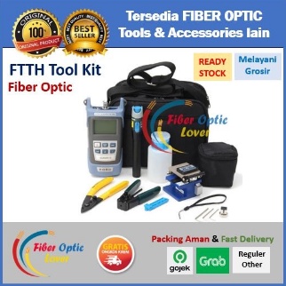 FIBER OPTIC FTTH TOOL KIT / CATV FIBER OPTIK TOOLKIT