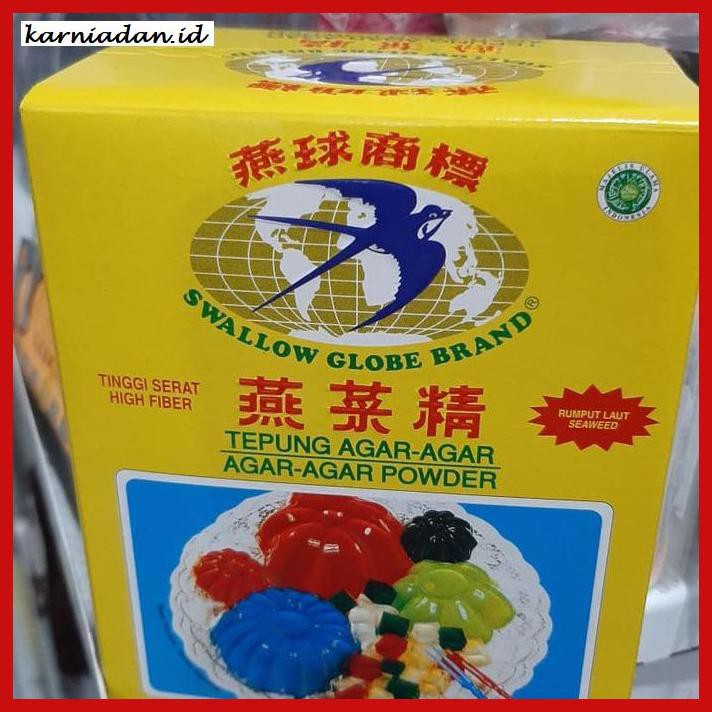 

RAGA-RAGA- SWALLOW GLOBE AGAR2 PUTIH ISI 12 SACHET @7GR = 1 BOX -GNIDUP-NAHAB.