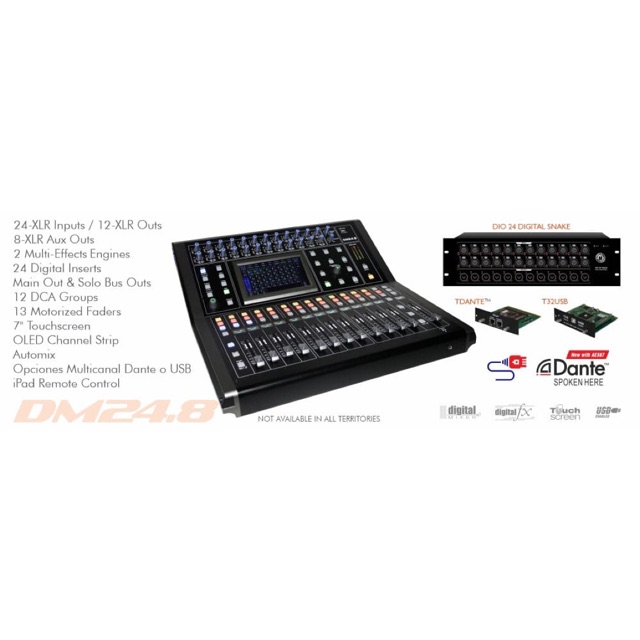 TOPPRO DM24.8 DIGITAL MIXER