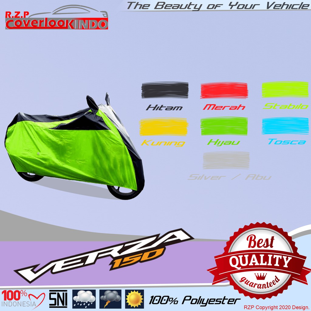 MANTEL MOTOR VERZA COVER MOTOR VERZA SELIMUT MOTOR VERZA BERKUALITAS