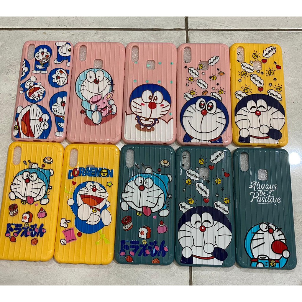 SOFTCASE KOPER DORAEMON FOR REALME C3