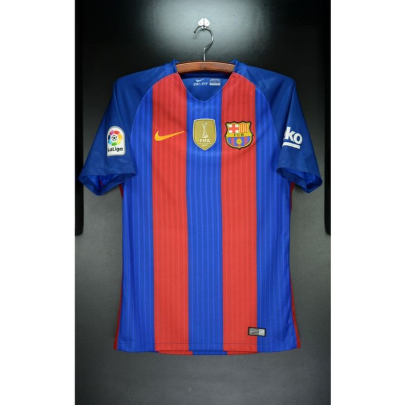 Jual Jersey Barcelona 2016 Full Printing Custom Nameset | Shopee Indonesia