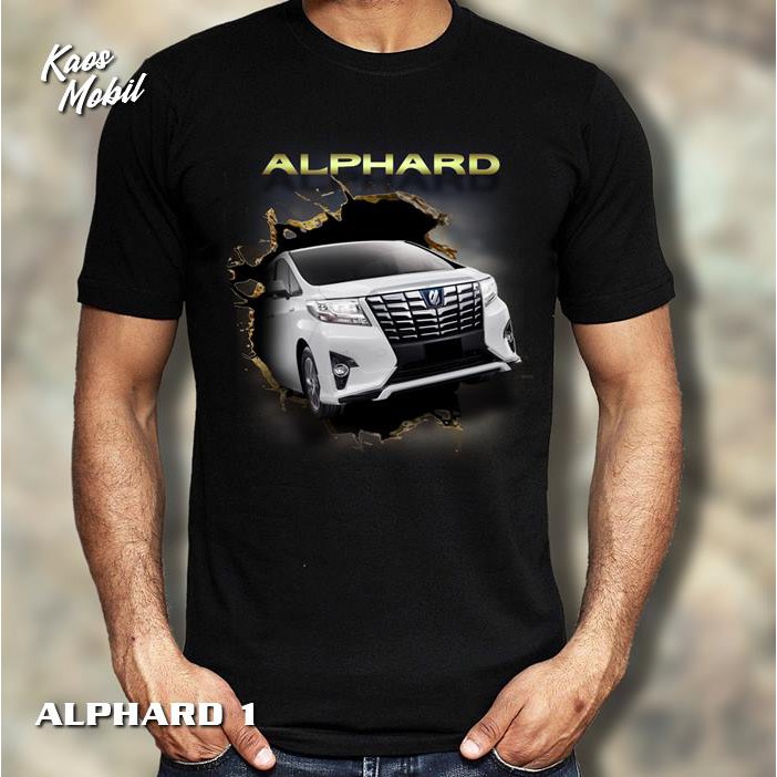 Kaos TOYOTA ALPHARD All New Baju KAOS MOBIL ALPHARD Transformers Distro Kaos OTOMOTIF PREMIUM