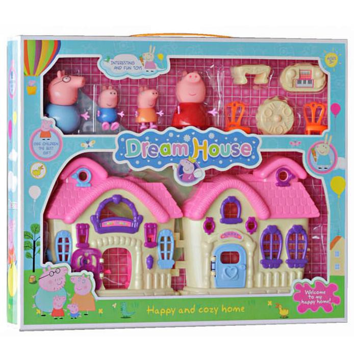 Mainan Dream House Peppa Pig
