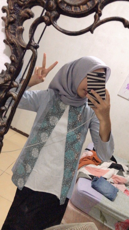 Atasan Batik 67 Blouse Kerja Wanita Fashion Modern