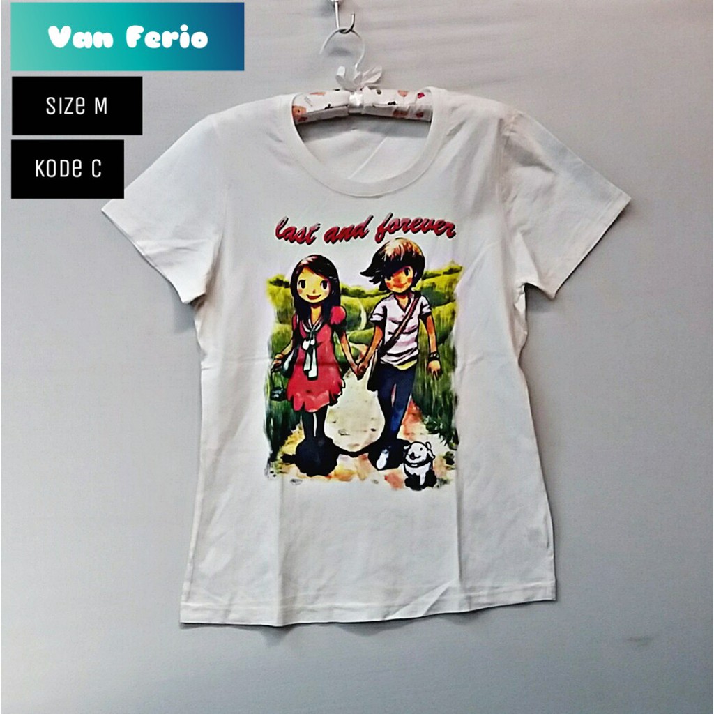 Kaos Raindrop Putih - Rijek / BS Kode C