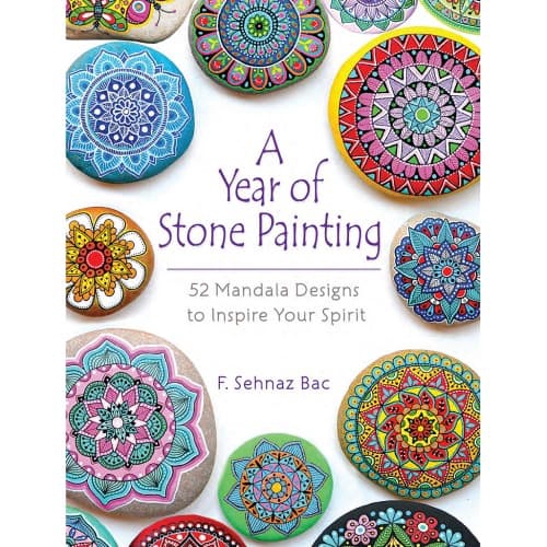 

Buku A Year of Stone Painting 52 Mandala Designs to Inspire Your Spirit