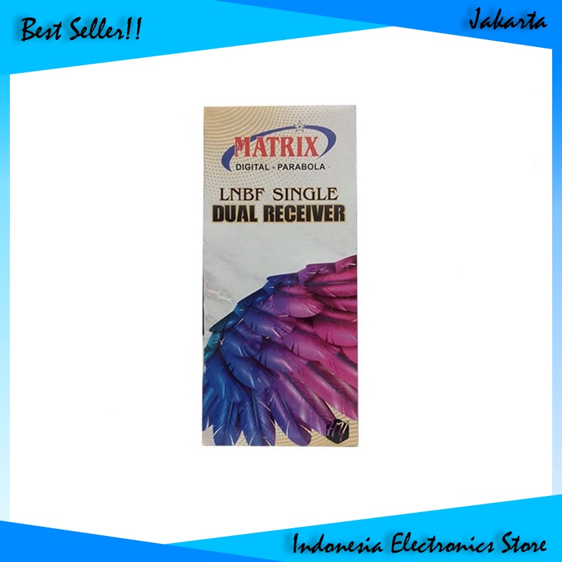 Lnb C Band Matrix 15K Dual Out Lnb 1 Satelit 2 Receiver Bergaransi IES