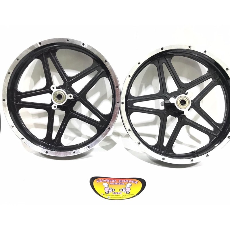 Velg Racing Bintang Babet Motor Mini 50cc Mini Cross Trail