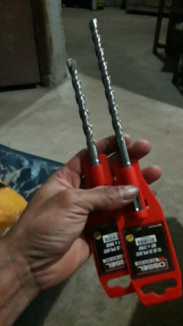 Mata Bor Beton Ossel Sds Plus 10 Mm