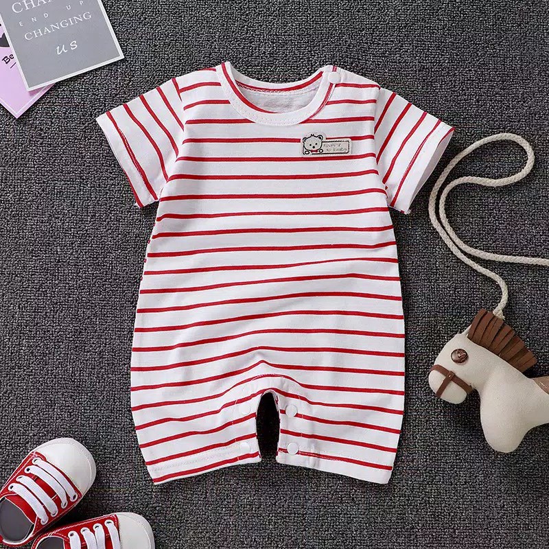 LittleAaron JUMPER IMPORT PENDEK baju bayi imut lucu jumper bayi pendek import