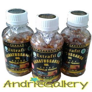 Kapsul Minyak Habbatussauda Oil Extrafit plus Propolis ...