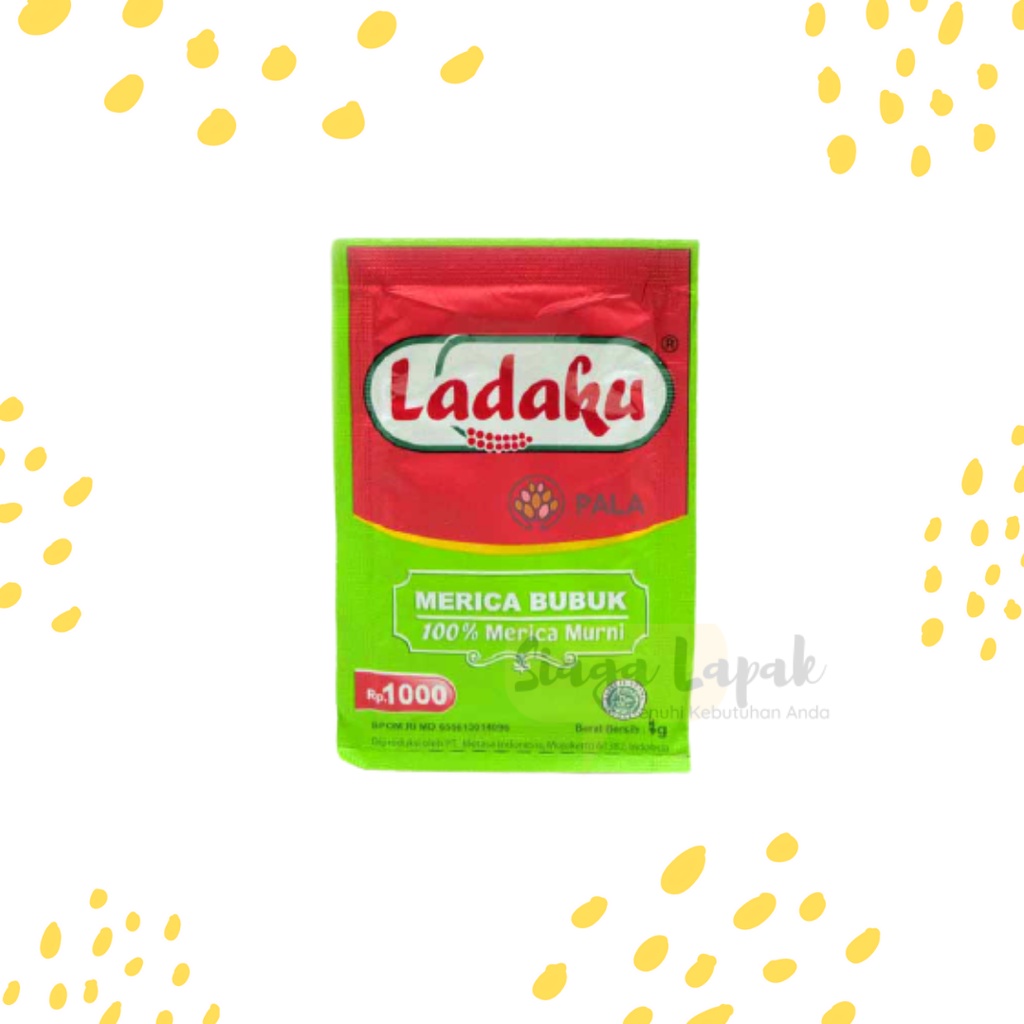 Ladaku Merica Bubuk Sachet 4 gr