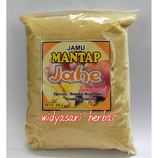 

Jamu Mantap Jahe 500gr