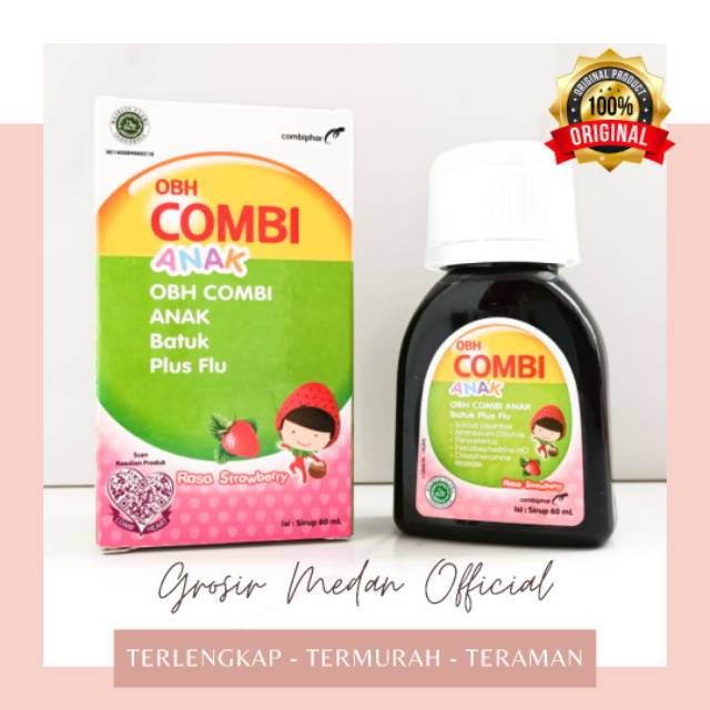 OBAT BATUK PILEK DEMAM ORI OBH COMBI ANAK BATUK PLUS FLU BPOM