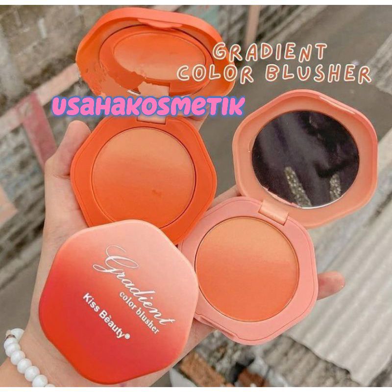 ECER!! BLUSHER/BLUSH ON 6 WARNA COLOR BLUSHER GLOW NO. 964