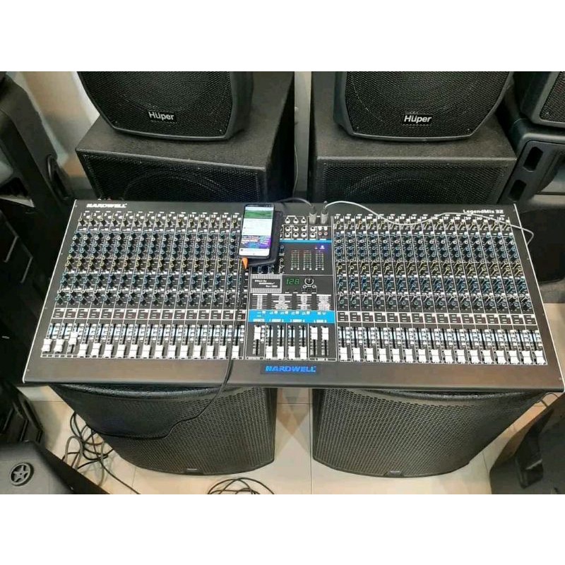 Mixer Hardwell Legendmix 32 ORIGINAL Mixer 32 Channel Kualitas Terbaik