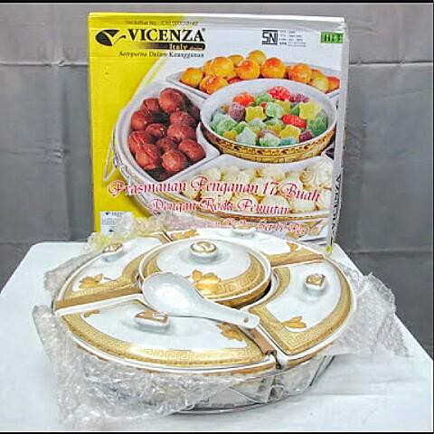 PROMO  (KHUSUS GOJEK) VICENZA PRASMANAN SNACK ROLLER SET H14