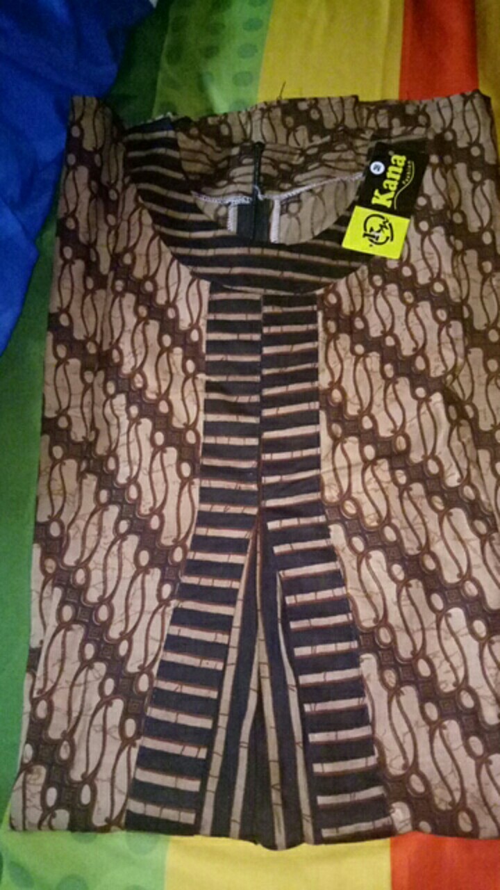 Terlaris Serut Genes Jelita Tunik Navbor Yelbor Whitbor Creambor Tunik Batik Modern